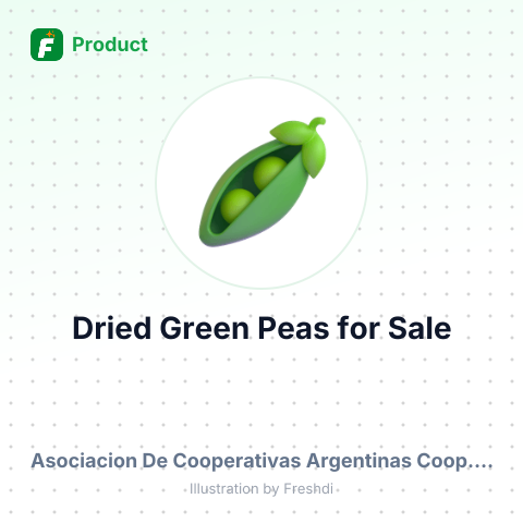 Dried Green Peas – product summary card, no photo uploaded yet