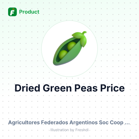 Dried Green Peas (Pisum Sativum) – summary card, no photo uploaded yet