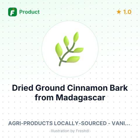 Dried Ground Cinnamon Bark – summary card, no photo uploaded yet