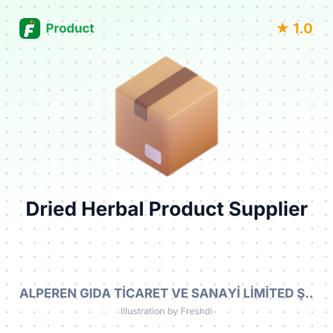 Dried Herbal Product – summary card, no photo uploaded yet