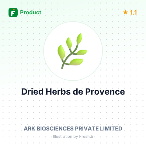 Dried Herbs de Provence – summary card, no photo uploaded yet