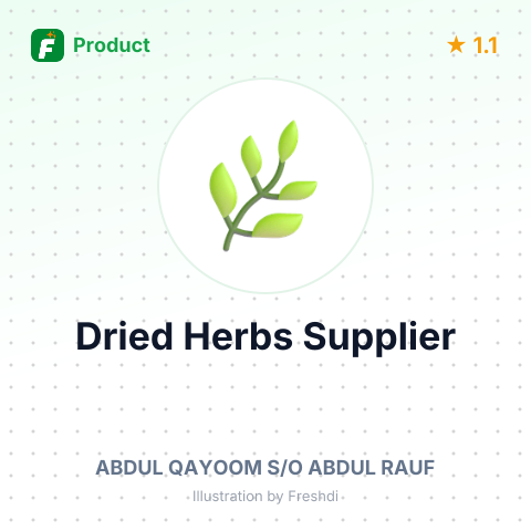 Dried Herbs – summary card, no photo uploaded yet