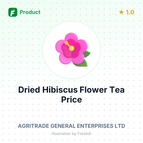 Dried Hibiscus Flower Tea (Bag Cut) – summary card, no photo uploaded yet