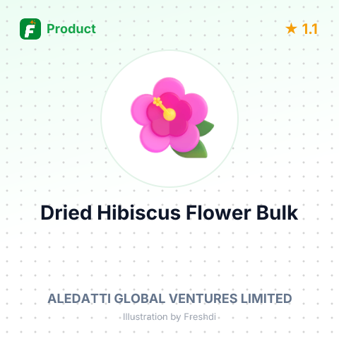 Dried Hibiscus Flower – summary card, no photo uploaded yet