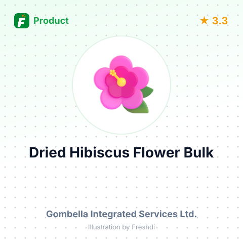 Dried Hibiscus Flower – summary card, no photo uploaded yet