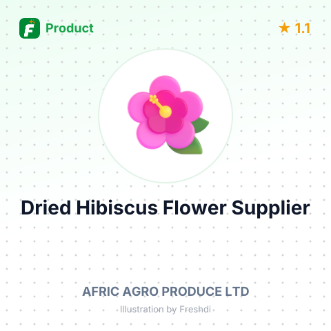Dried Hibiscus Flower – summary card, no photo uploaded yet