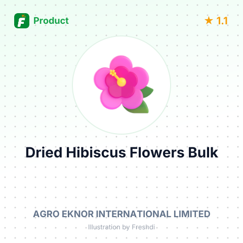 Dried Hibiscus Flowers – summary card, no photo uploaded yet
