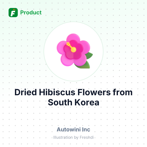Dried Hibiscus Flowers – product summary card, no photo uploaded yet