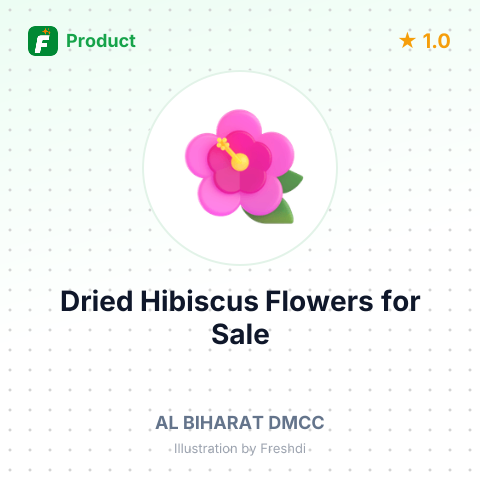 Dried Hibiscus Flowers – summary card, no photo uploaded yet