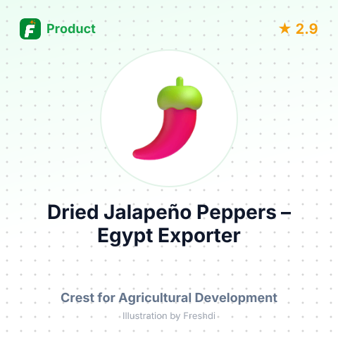 Dried Jalapeño Peppers – summary card, no photo uploaded yet