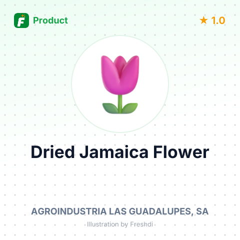 Dried Jamaica Flower – summary card, no photo uploaded yet