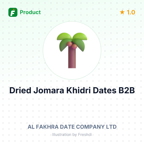Dried Jomara Khidri Dates – summary card, no photo uploaded yet