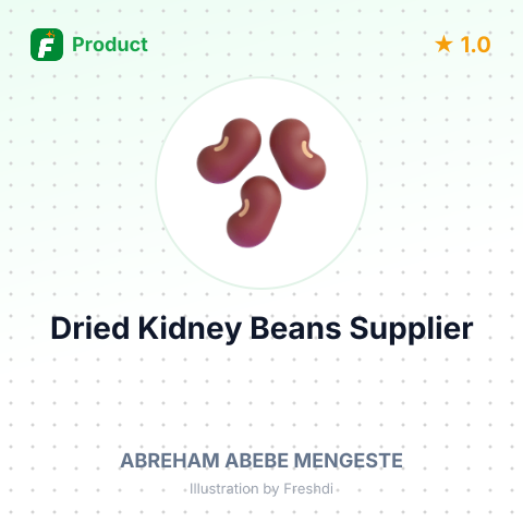 Dried Kidney Beans – summary card, no photo uploaded yet