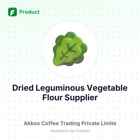 Dried Leguminous Vegetable Flour – summary card, no photo uploaded yet