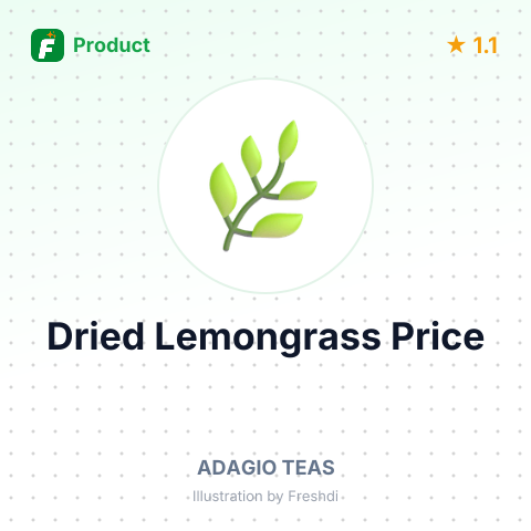 Dried Lemongrass Cut and Sifted – summary card, no photo uploaded yet