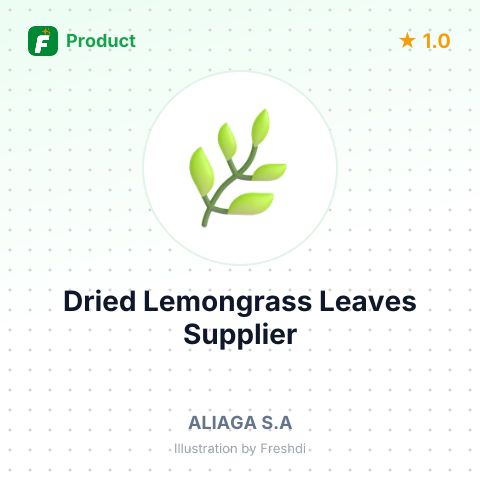 Dried Lemongrass Leaves – summary card, no photo uploaded yet