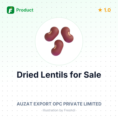 Dried Lentils – summary card, no photo uploaded yet