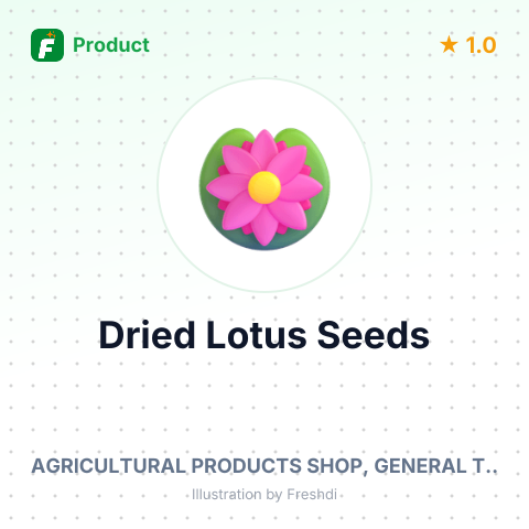 Dried Lotus Seeds – summary card, no photo uploaded yet