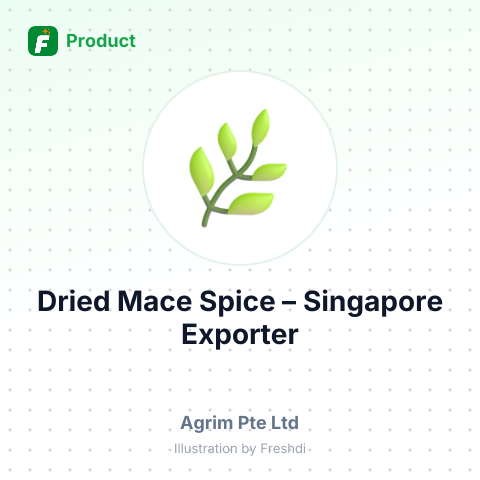 Dried Mace Spice – summary card, no photo uploaded yet