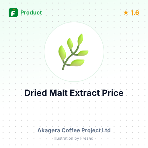 Dried Malt Extract and Wheat Malt – summary card, no photo uploaded yet