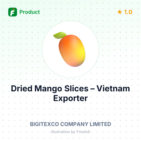 Dried Mango Slices – summary card, no photo uploaded yet