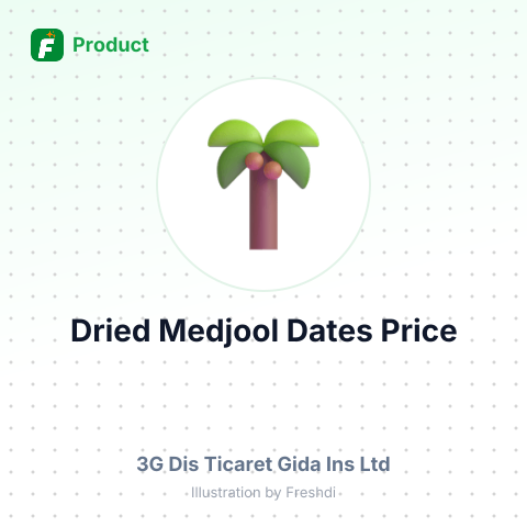 Dried Medjool Dates – summary card, no photo uploaded yet