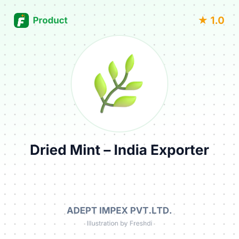 Dried Mint – summary card, no photo uploaded yet