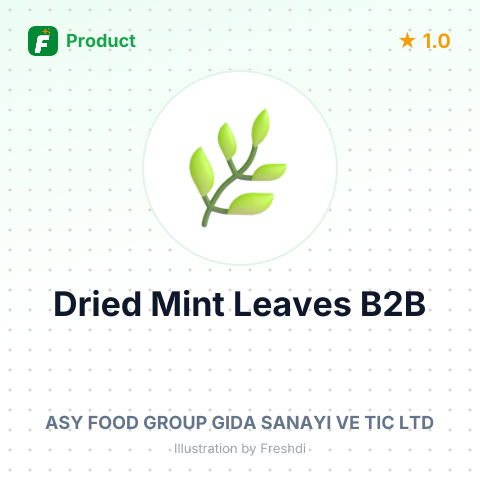 Dried Mint Leaves - Buhara Brand – summary card, no photo uploaded yet