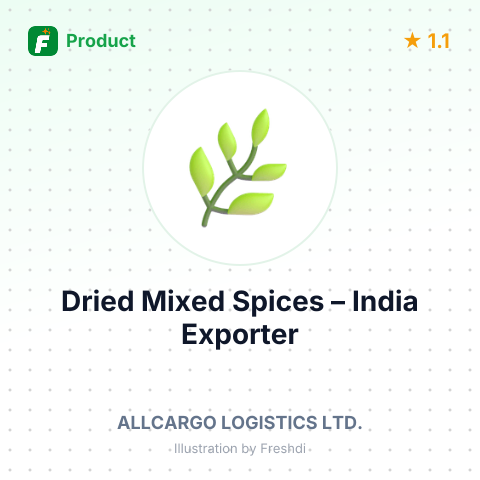 Dried Mixed Spices – summary card, no photo uploaded yet