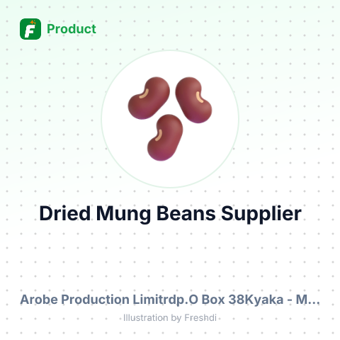 Dried Mung Beans (Vigna mungo and Vigna radiata) – summary card, no photo uploaded yet