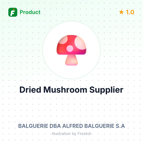 Dried Mushroom – summary card, no photo uploaded yet