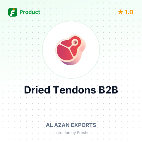 Dried Offals Tendon (Pet Food) – summary card, no photo uploaded yet