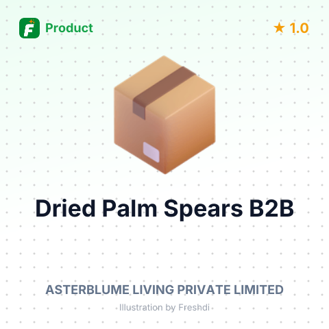 Dried Palm Spears – summary card, no photo uploaded yet