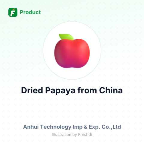 Dried Papaya – summary card, no photo uploaded yet