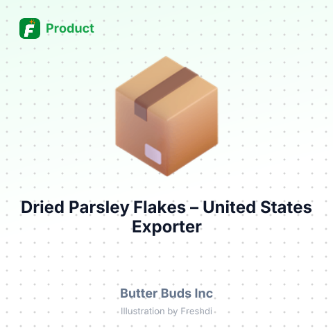 Dried Parsley Flakes – summary card, no photo uploaded yet