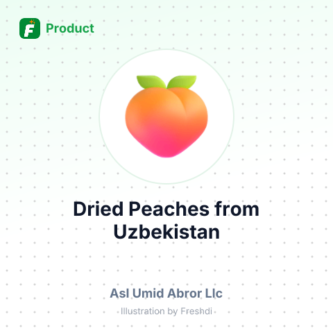 Dried Peaches – summary card, no photo uploaded yet