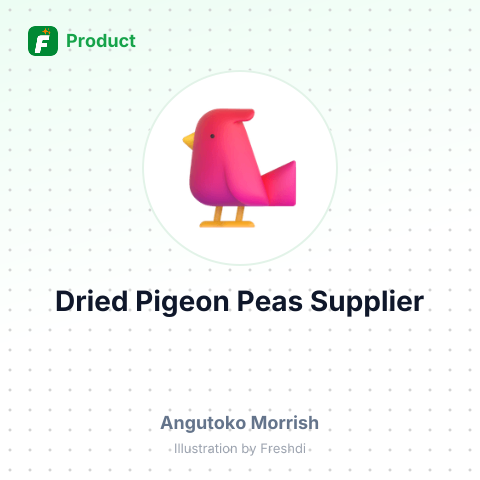 Dried Pigeon Peas – summary card, no photo uploaded yet