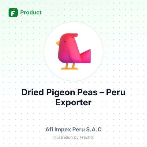 Dried Pigeon Peas – summary card, no photo uploaded yet