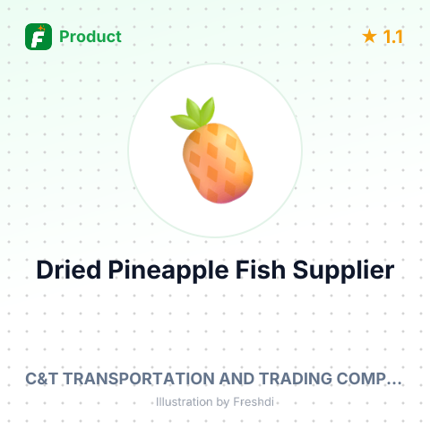 Dried Pineapple Fish – summary card, no photo uploaded yet