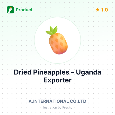 Dried Pineapples – summary card, no photo uploaded yet