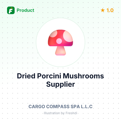 Dried Porcini Mushrooms – summary card, no photo uploaded yet
