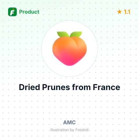 Dried Prunes – summary card, no photo uploaded yet