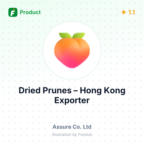 Dried Prunes – summary card, no photo uploaded yet