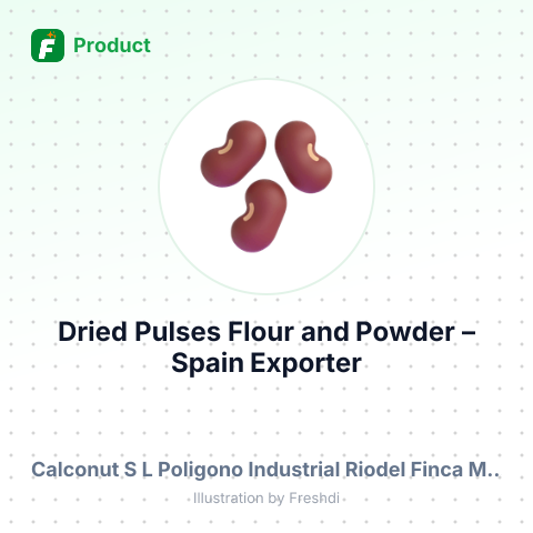 Dried Pulses Flour and Powder – summary card, no photo uploaded yet