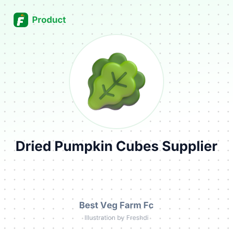 Dried Pumpkin Cubes – summary card, no photo uploaded yet