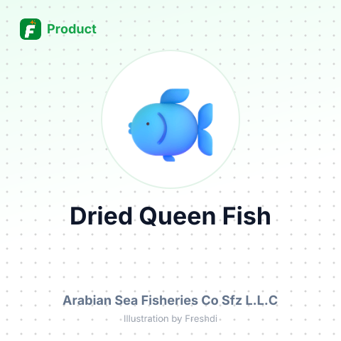 Dried Queen Fish – summary card, no photo uploaded yet
