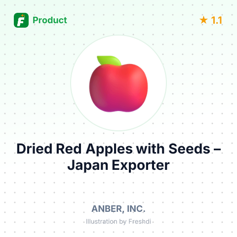 Dried Red Apples with Seeds – summary card, no photo uploaded yet
