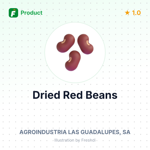 Dried Red Beans – summary card, no photo uploaded yet