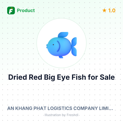 Dried Red Big Eye Fish – summary card, no photo uploaded yet
