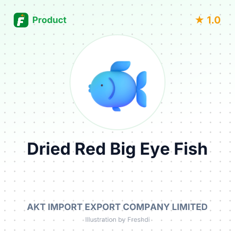 Dried Red Big Eye Fish – summary card, no photo uploaded yet